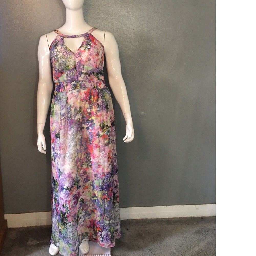 Colorful maxi dress